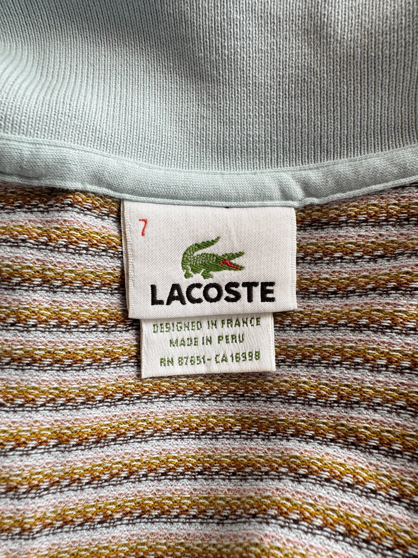 70s-Inspired Knit Polo (XL)