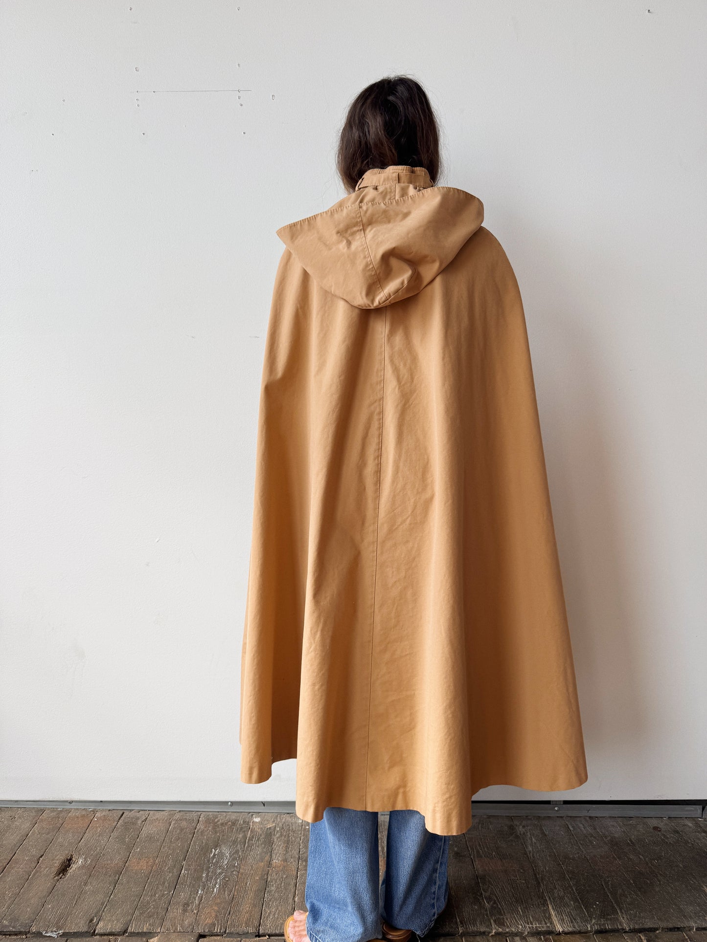 Made in Poland Cape with Corduroy Details