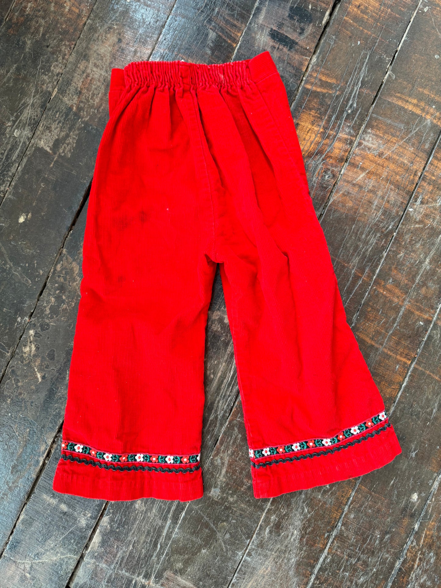 70s Corduroy Bell Pant (3T)