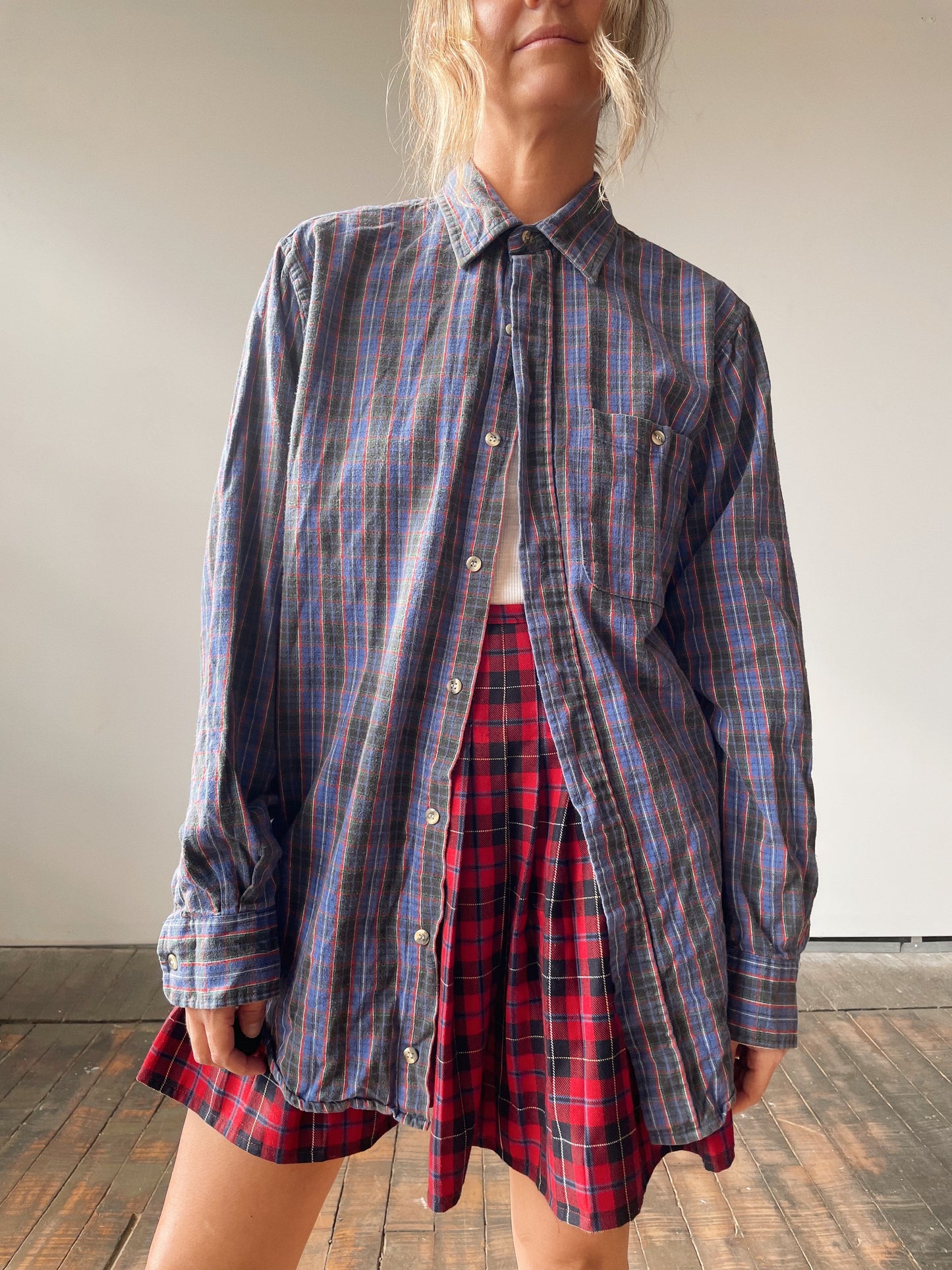 90s The Mens Store Flannel (L)