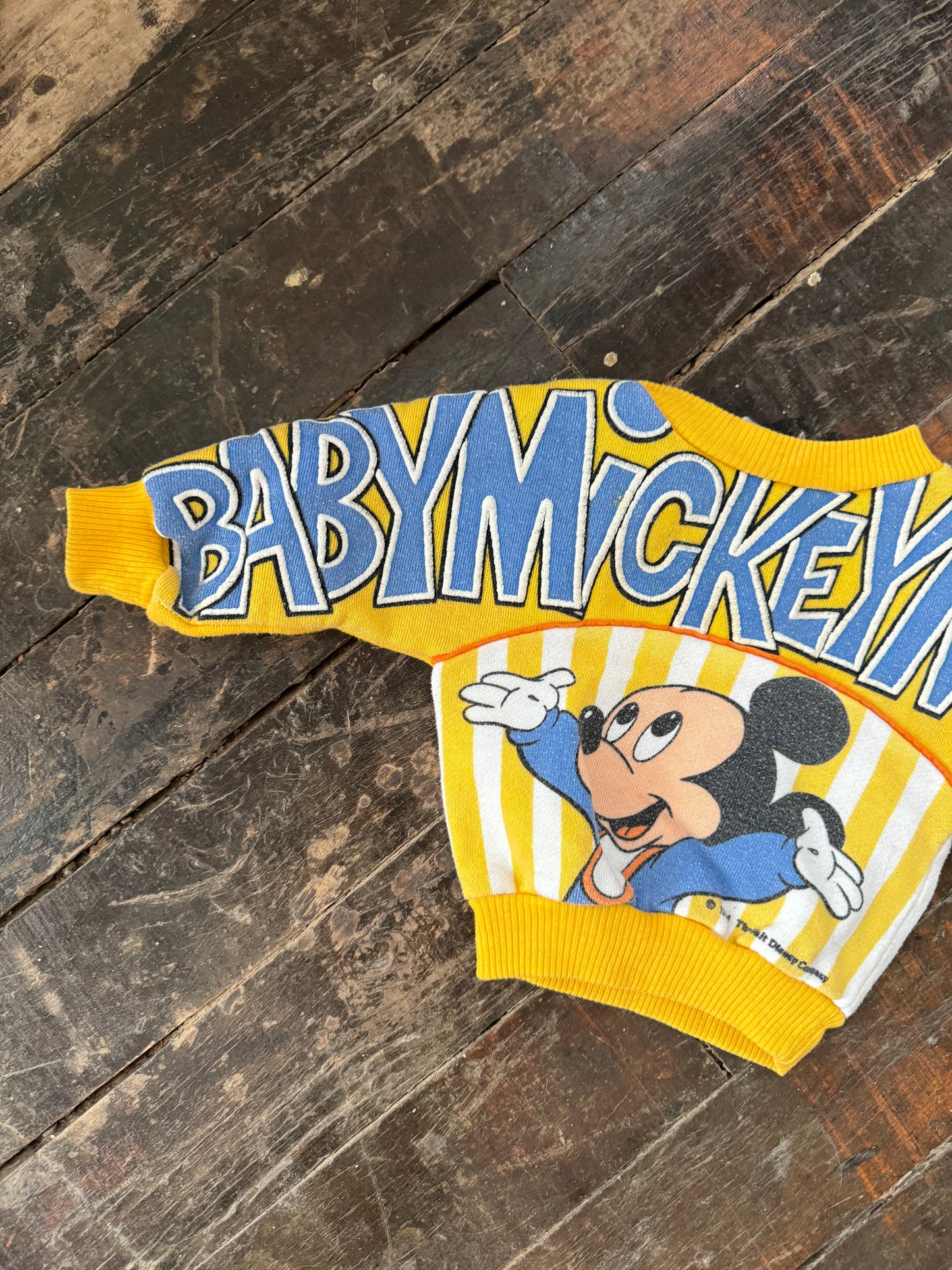 '84 Baby Mickey Mouse Crewneck (6mos)