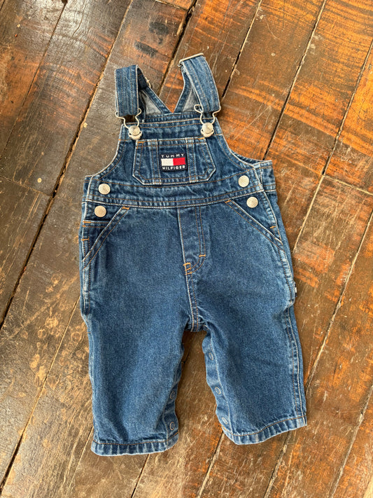 Tommy Hilfiger Denim Overalls (6mos)