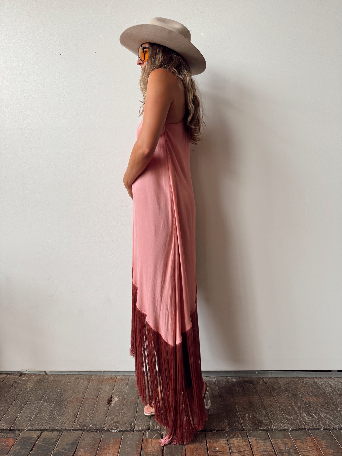 Cult Gaia Ayla One-Shoulder Fringe Top (XS)