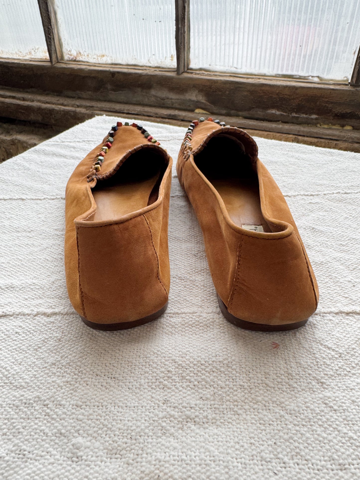 Unisa Suede and Beaded Loafer (10)