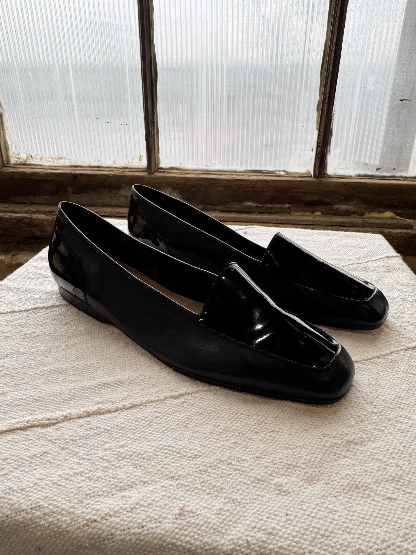 Enzo Angiolini Patent Leather Liberty Flats Loafers (10)