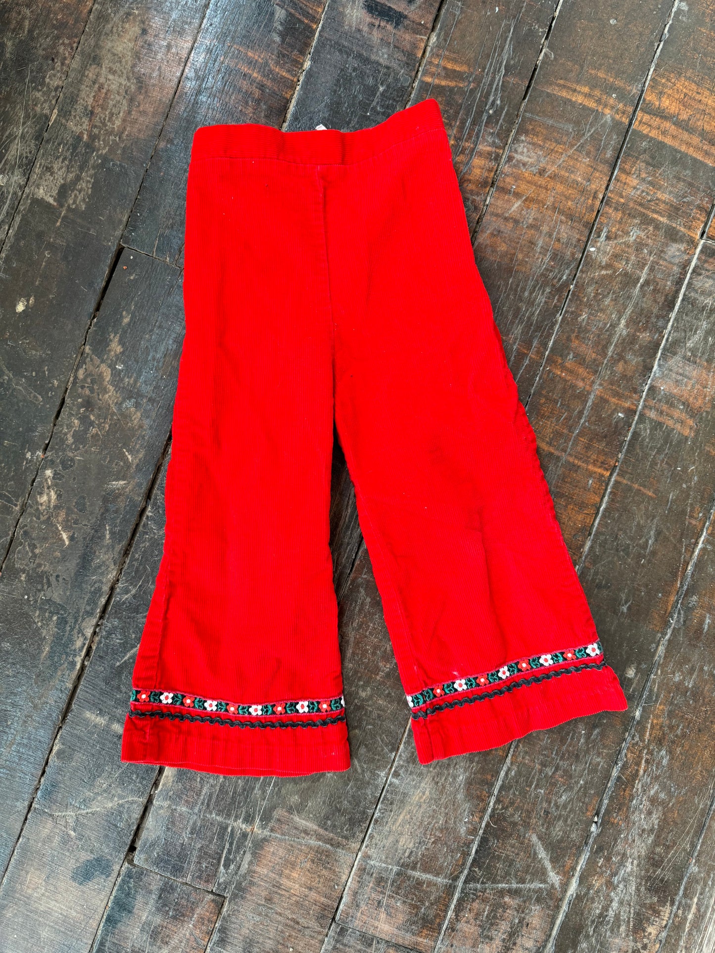 70s Corduroy Bell Pant (3T)