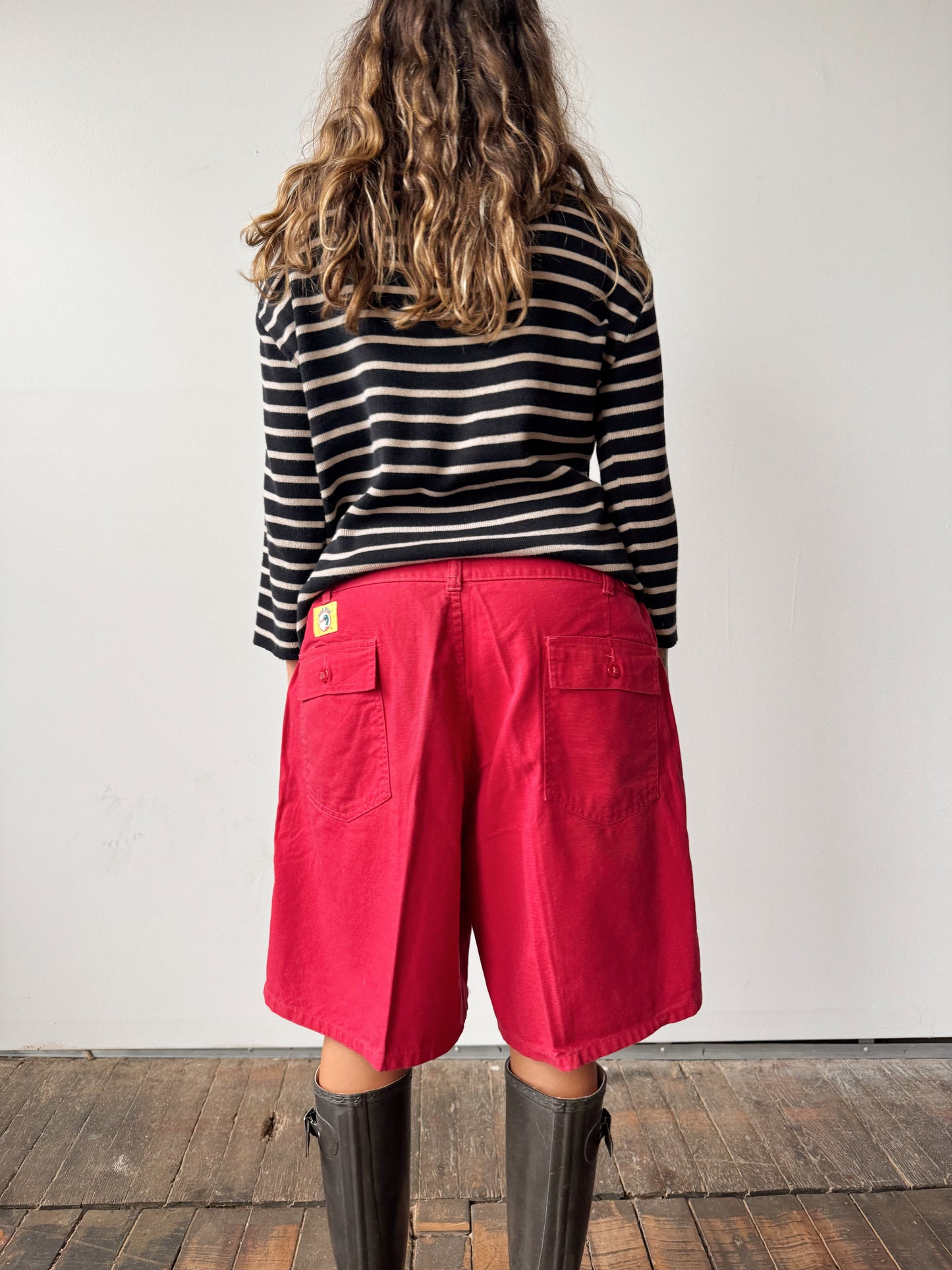 Duck Head Chino Red Shorts (34")