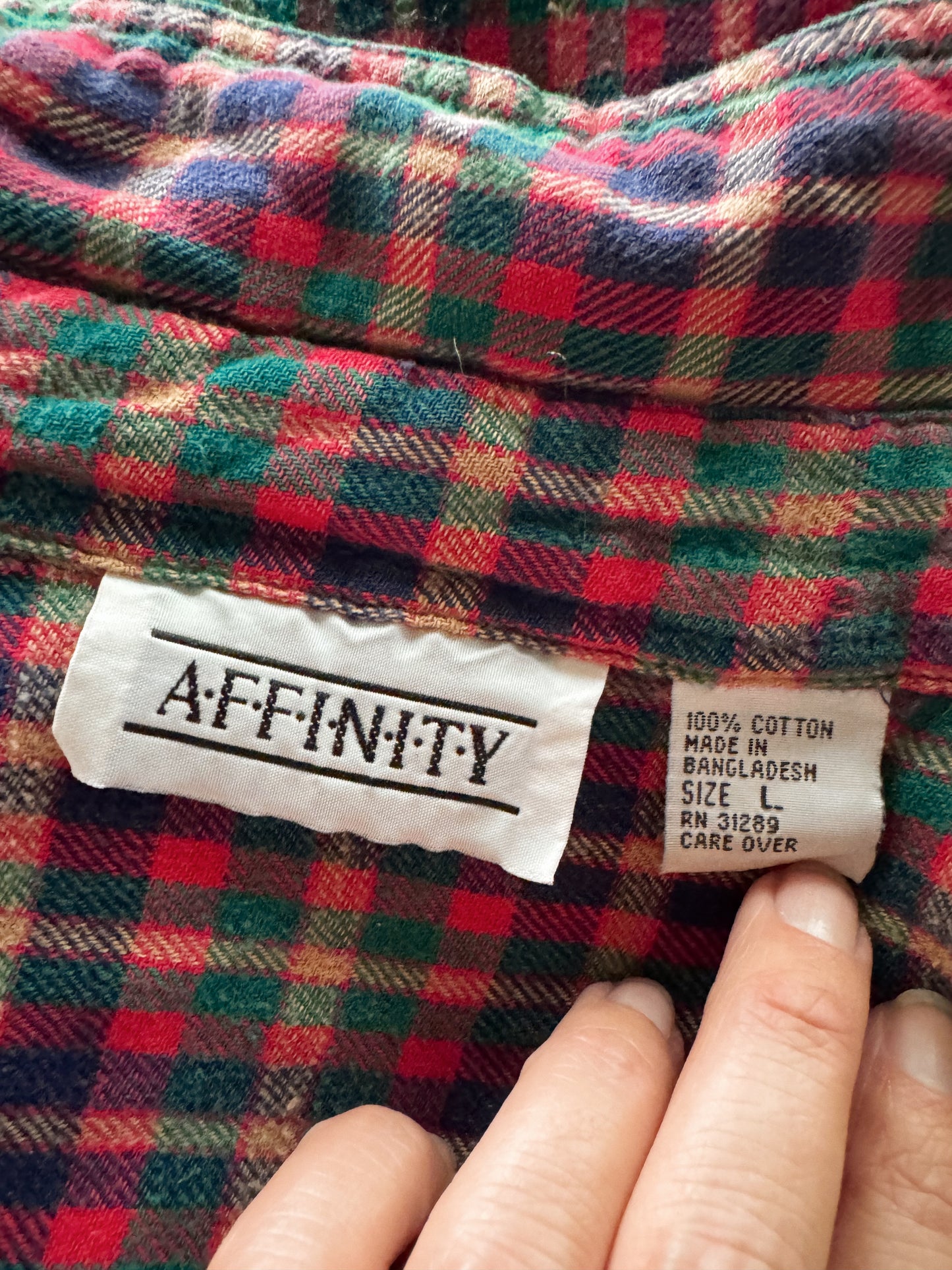 Affinity 90s Flannel Shirt (S)
