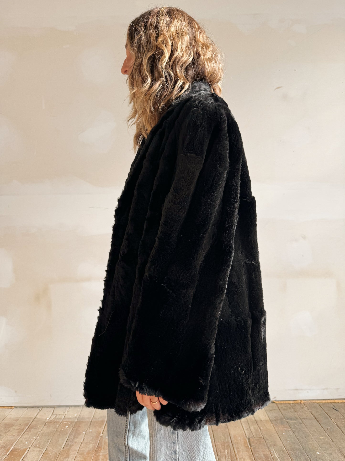 Oversize Fur Coat (L)