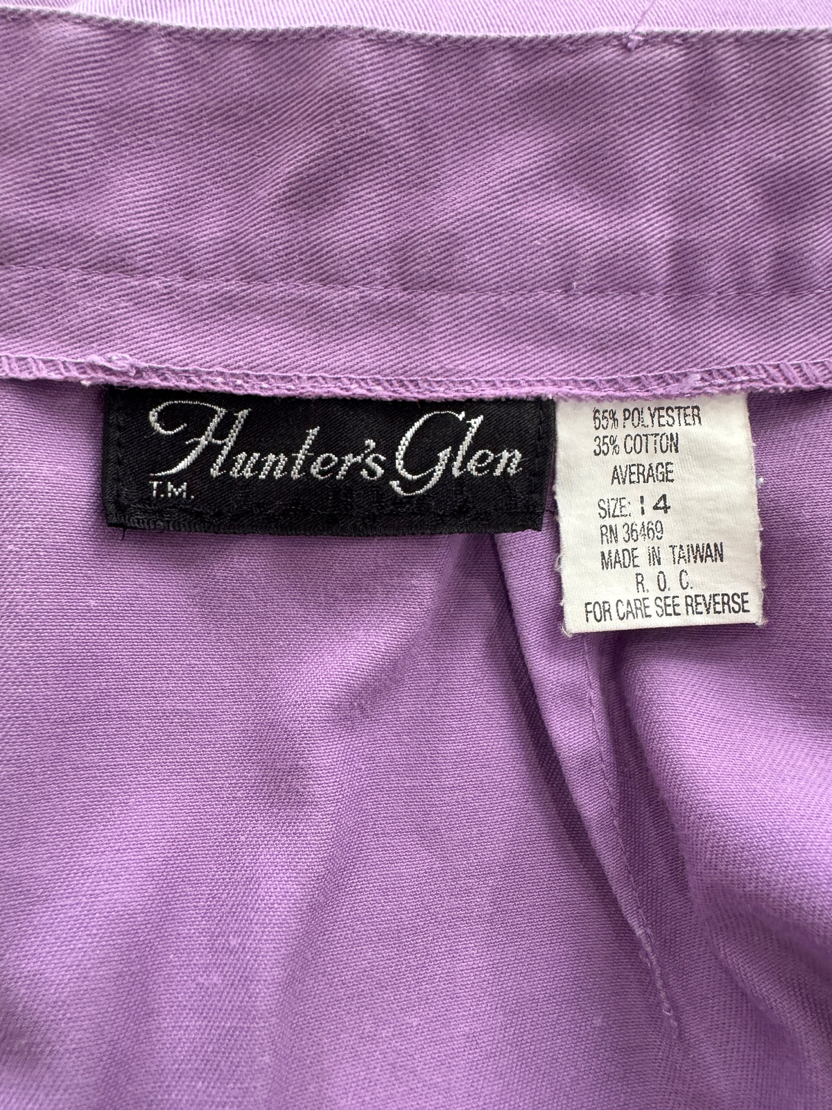 Lilac 90s Chino Trouser Pants (27")