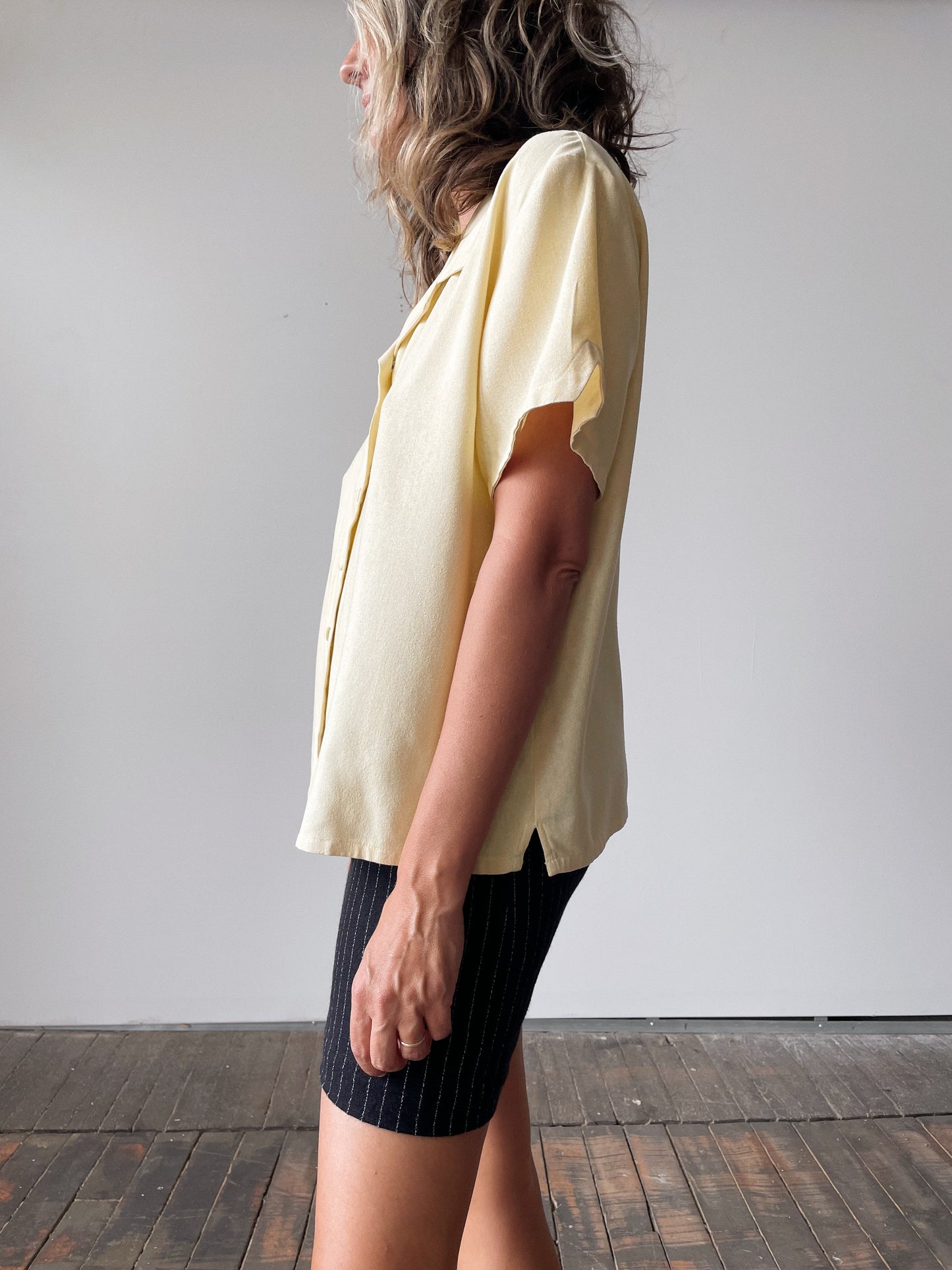 Silk Linen Blouse