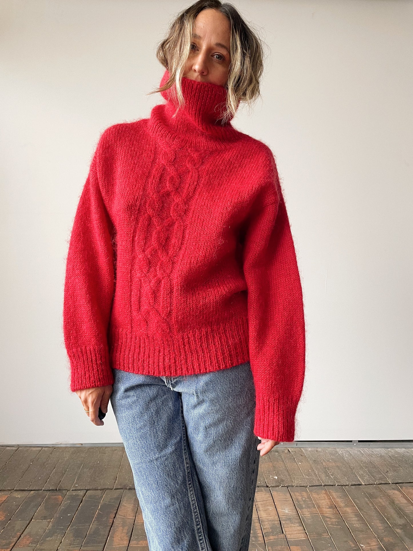 Mohair Turtleneck