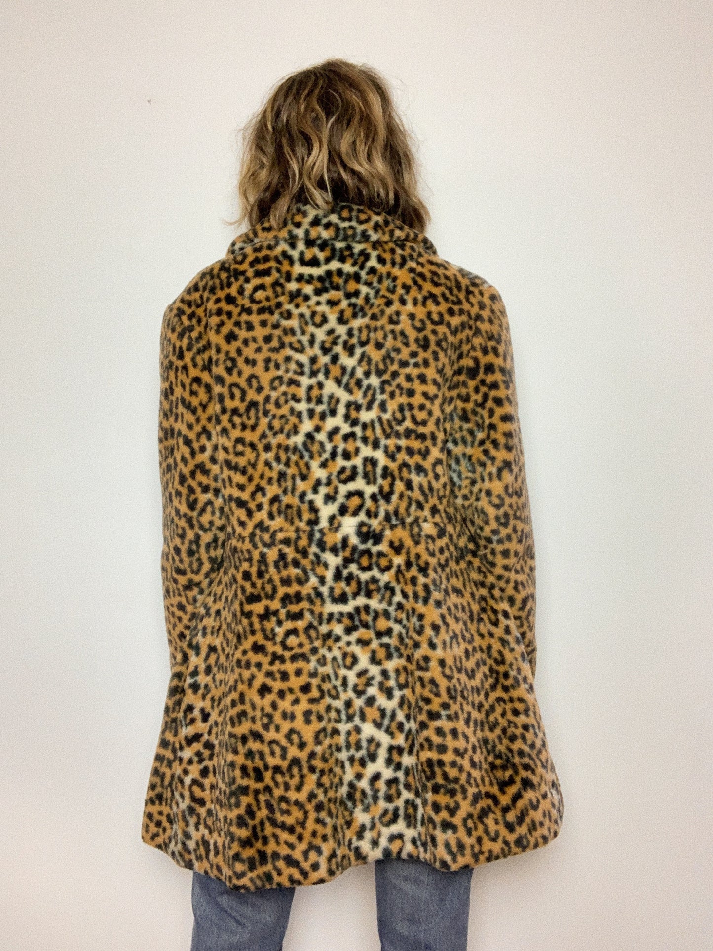 LEOPARD 1960s COAT / MEDIUM