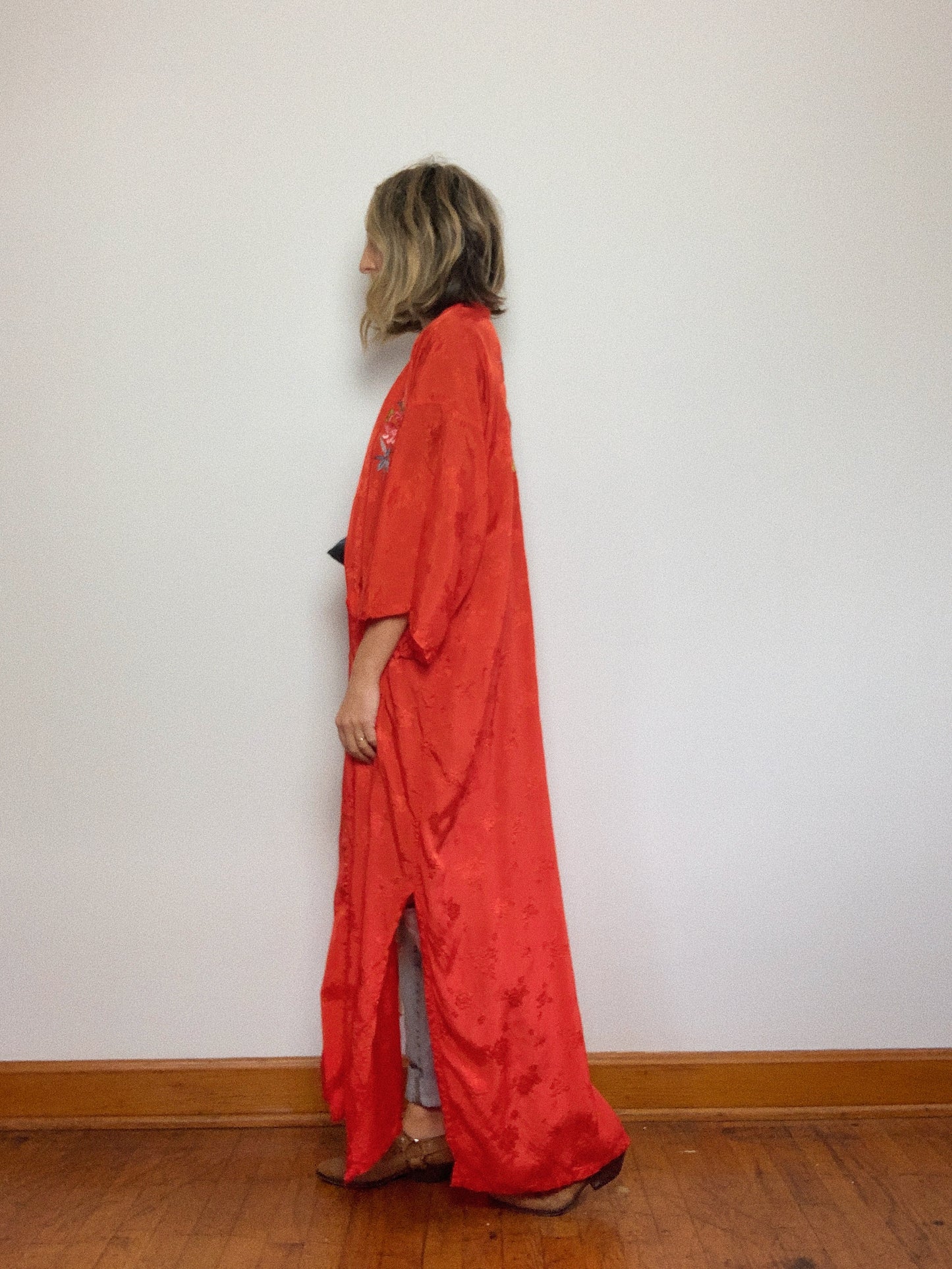 POPPY LONG ROBE / OPEN SIZE