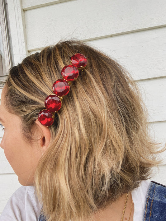 GEMSTONE HAIR CLIP