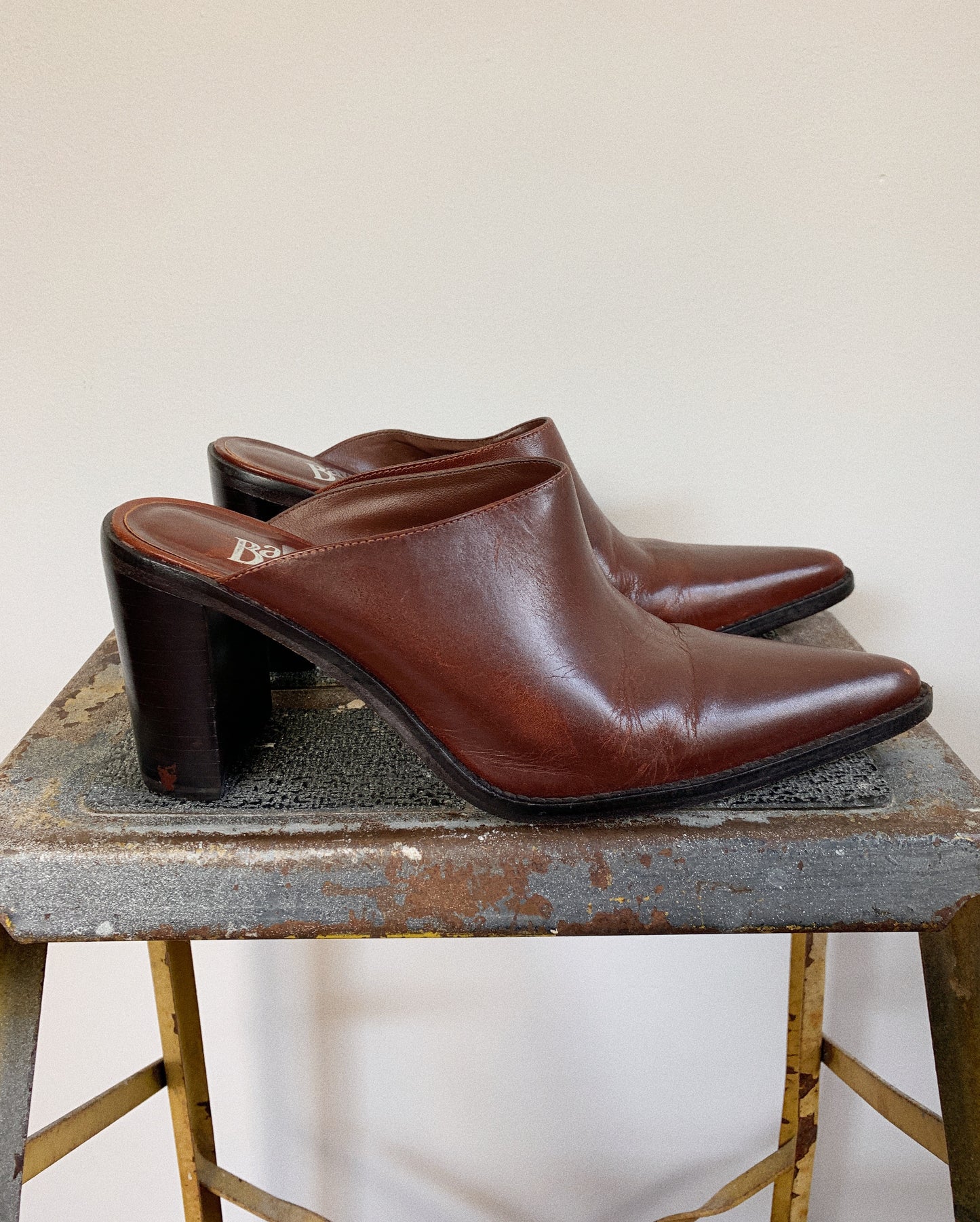 TOPANGA LEATHER MULE / 6.5