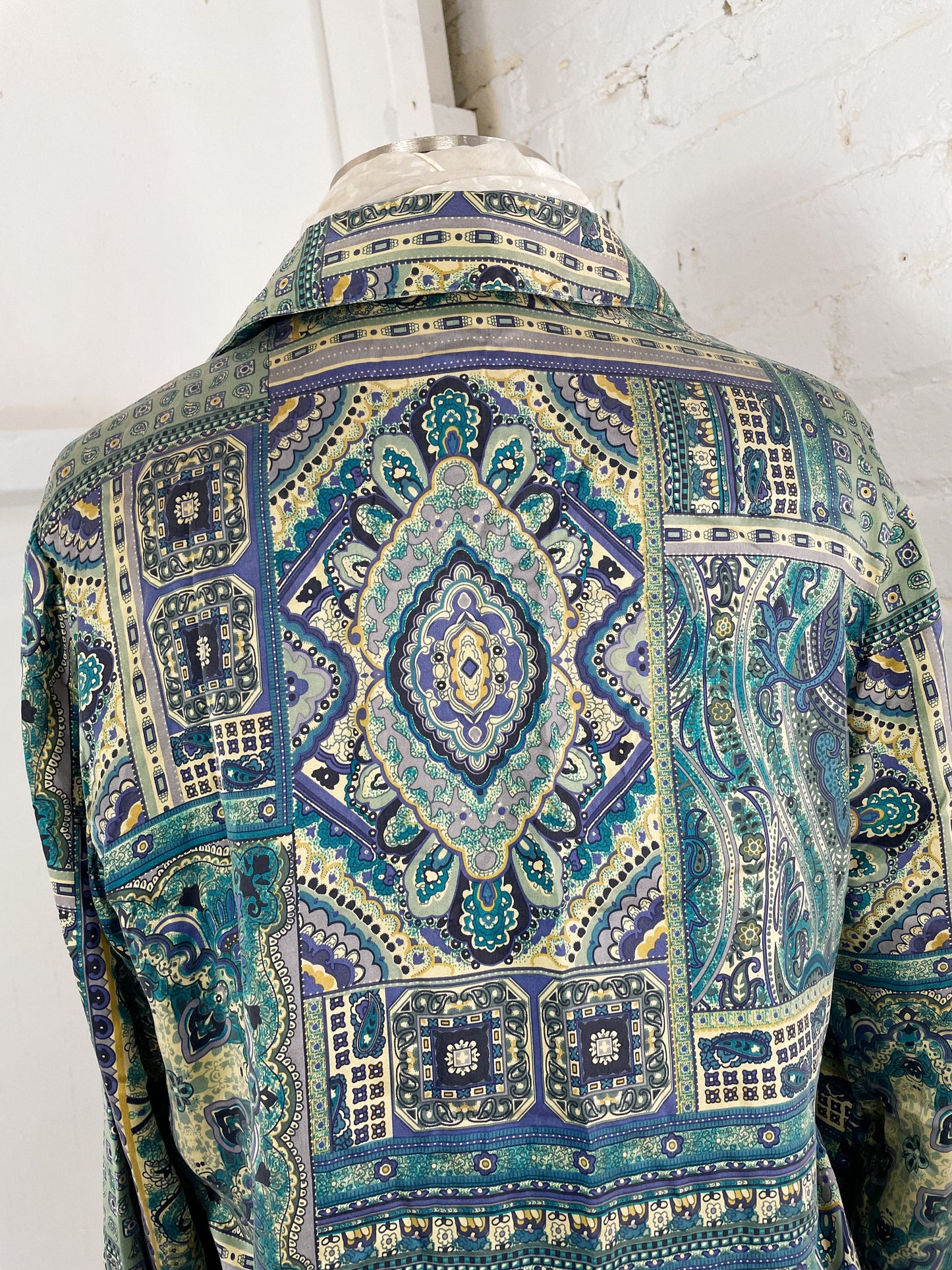 Silk Paisley Blouse