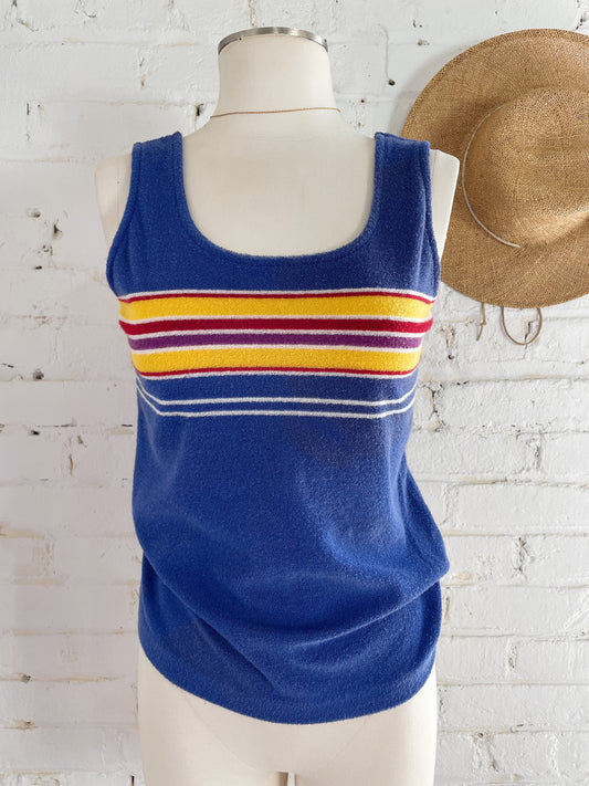 80s Terry Cloth Ocean Tank