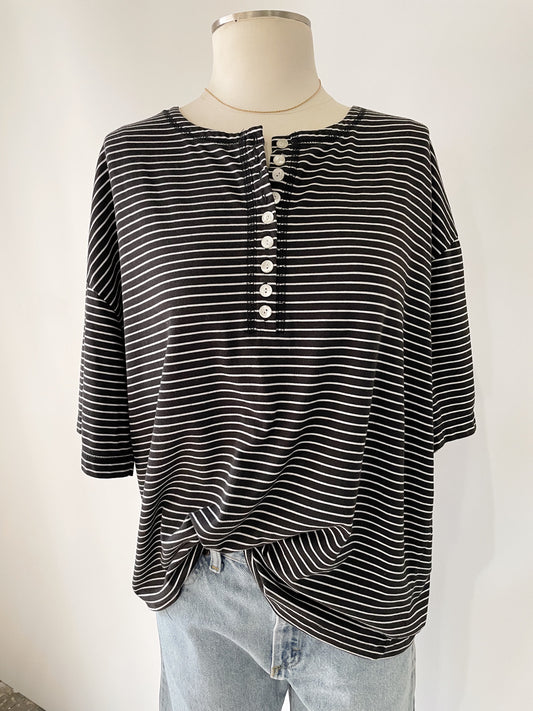 Saint-Denis Stripe Box Tee