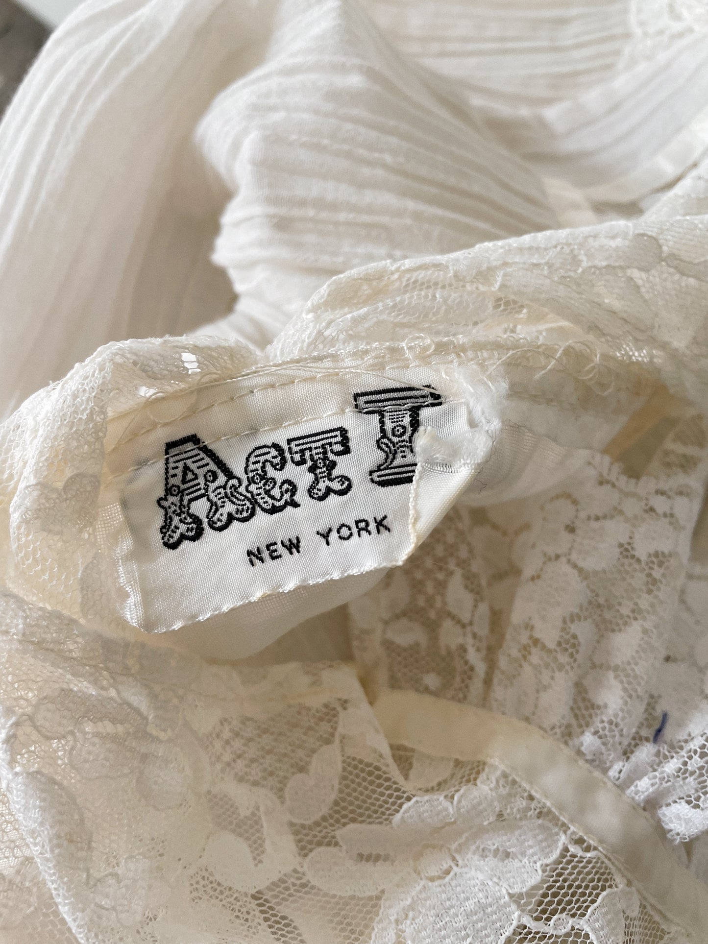 Act I New York 70s Cotton Lace Dress