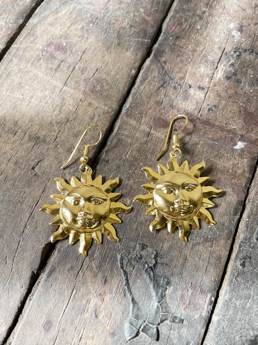 Celestial Sun Earrings