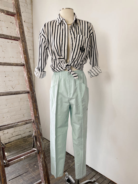 Sailor Stripe Woven Blouse