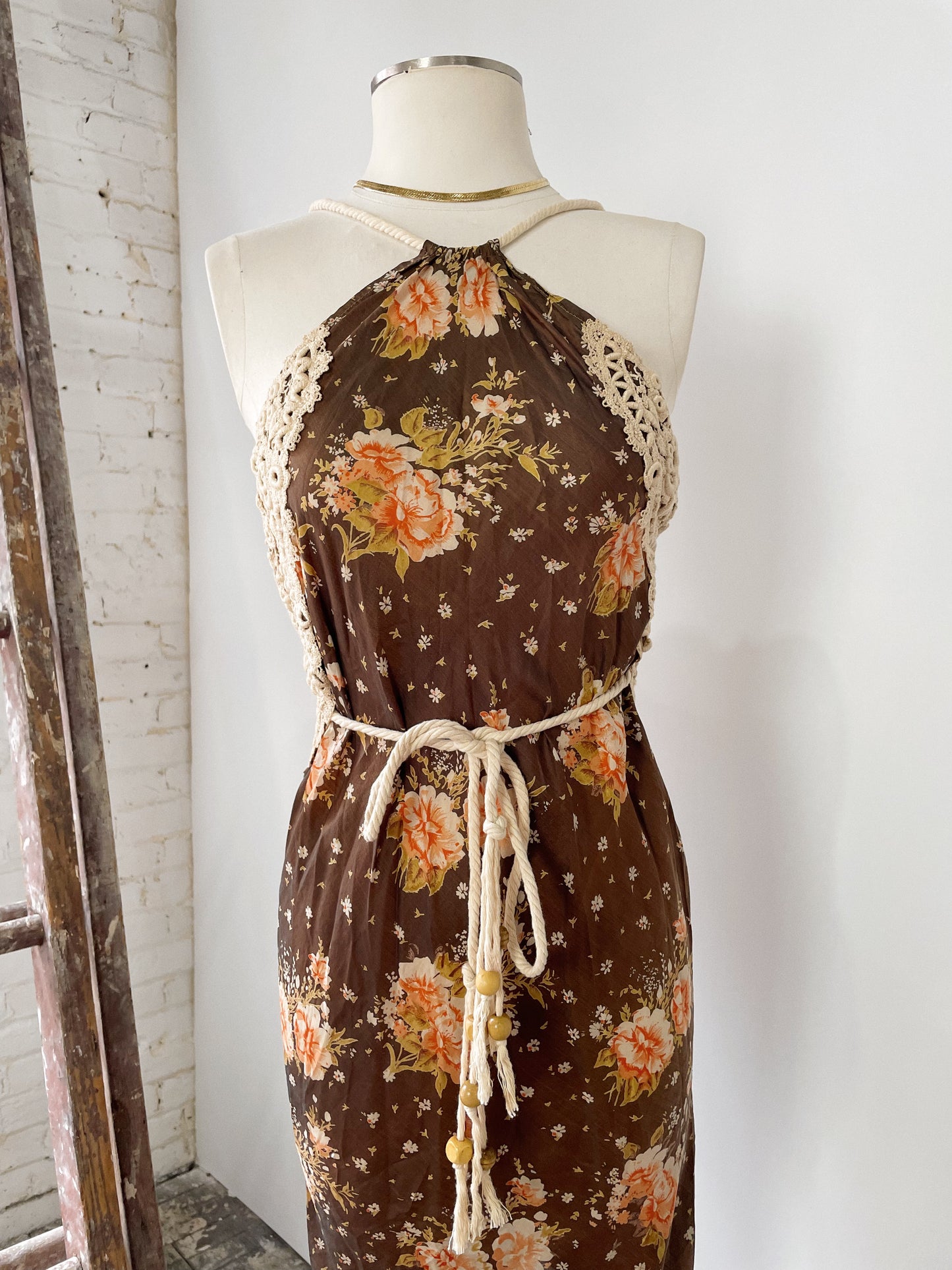 Reworked Silk Scarf Vacay Dress