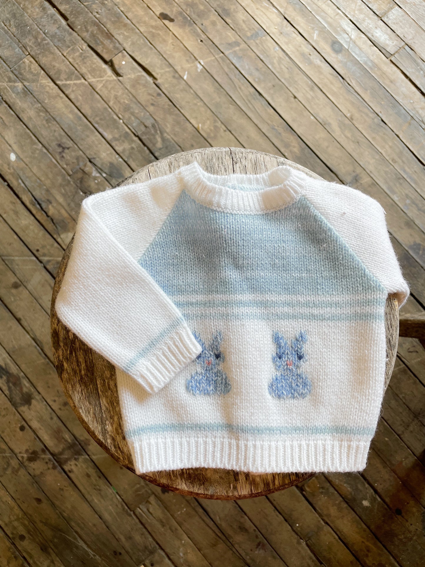 Bunny Blue Sweater