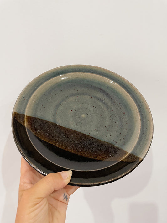 Handmade Moonlight Ceramic 9" Plate, Set of 5