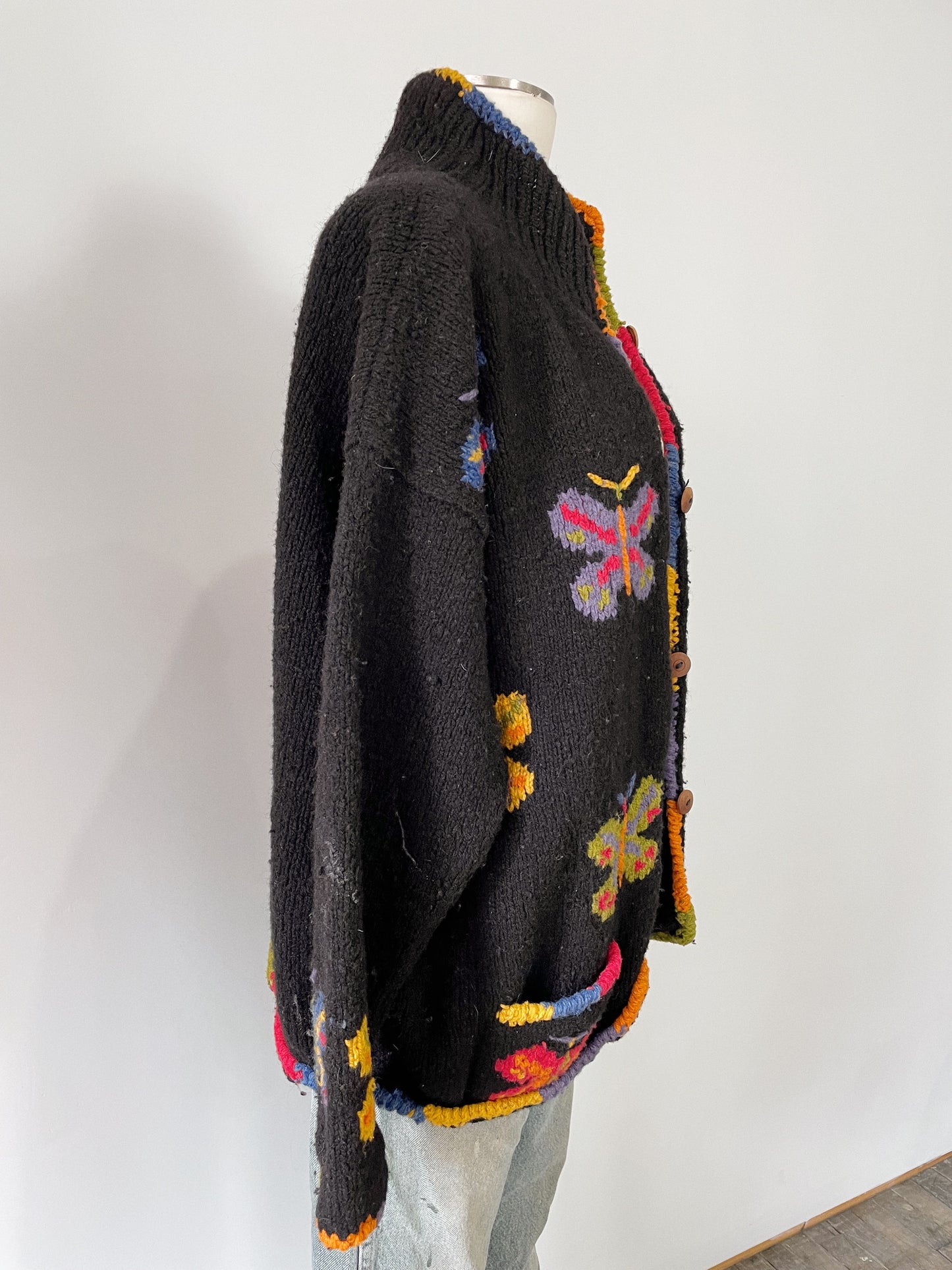 Butterfly Wool Chunky Knit