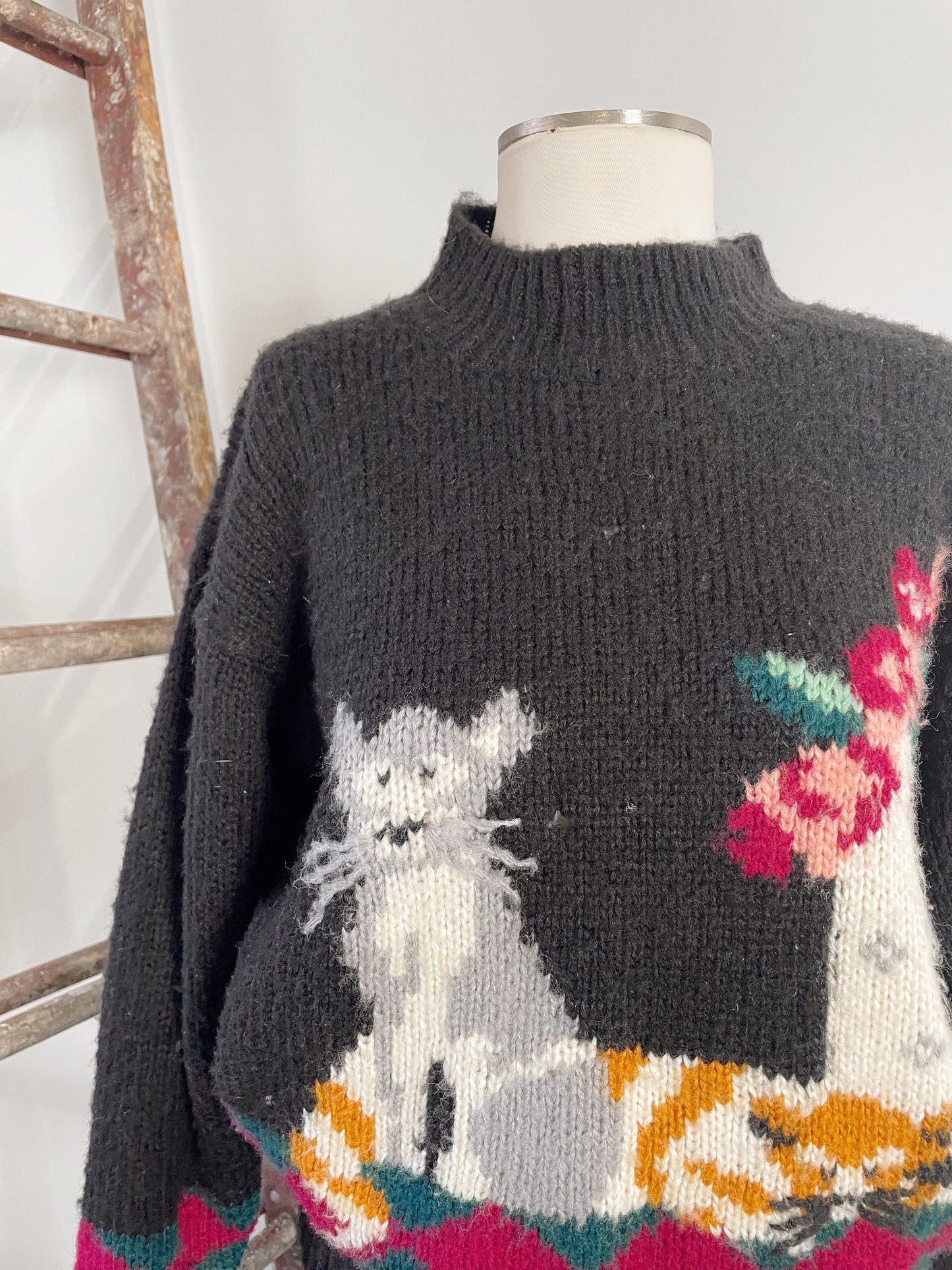 Kitties 80s Knit