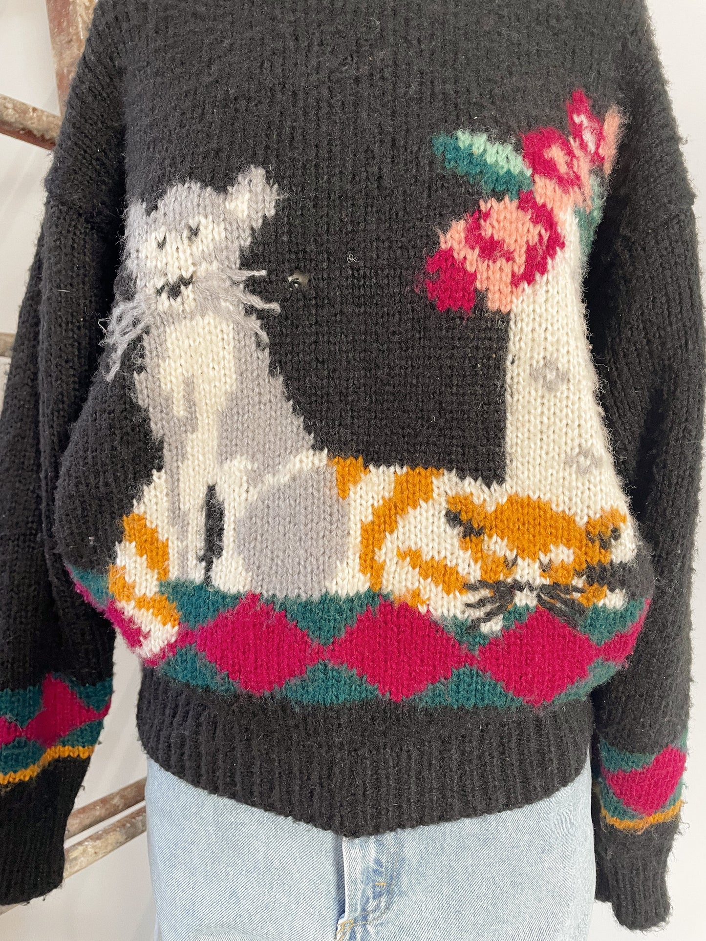 Kitties 80s Knit