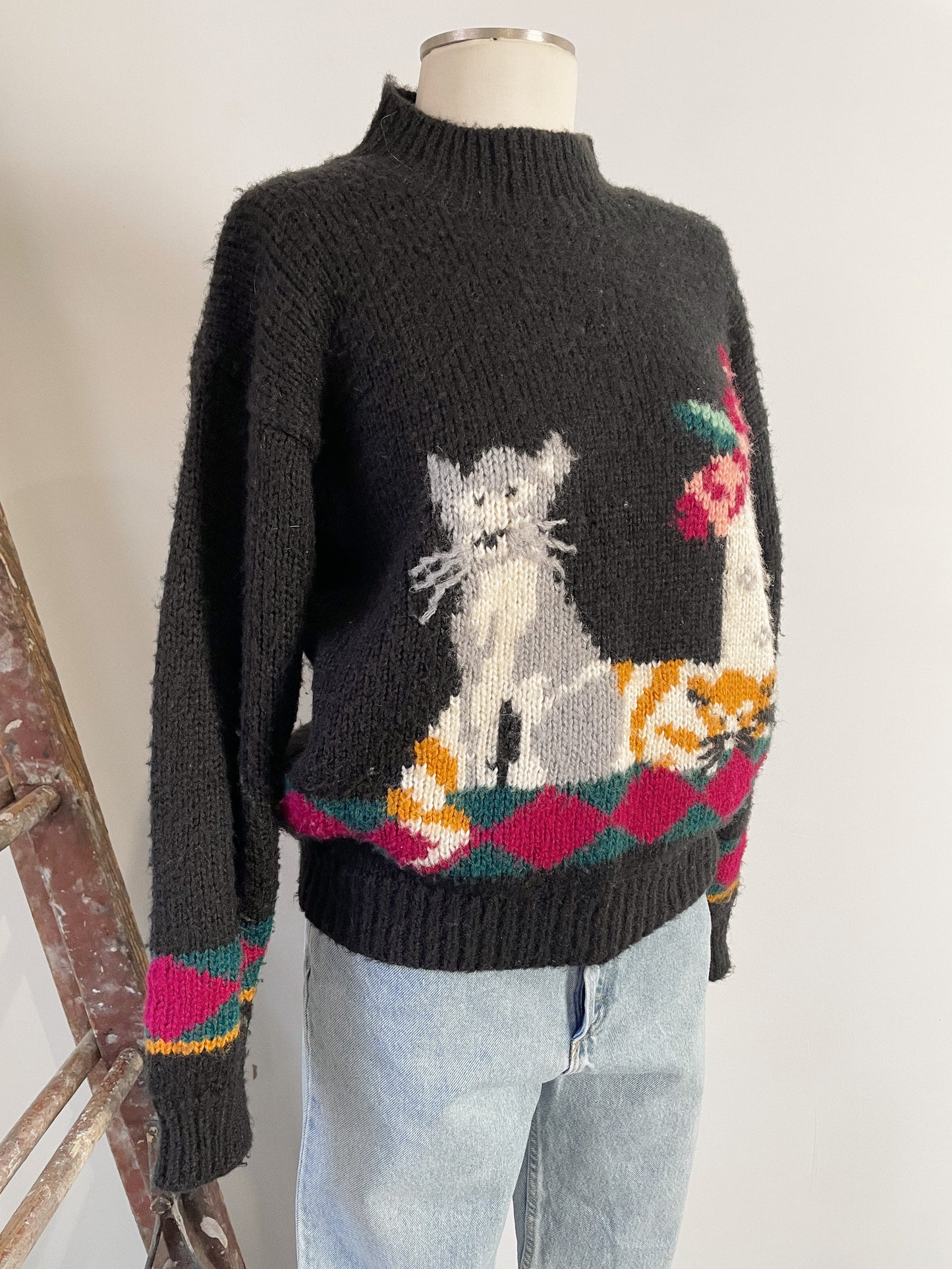 Kitties 80s Knit