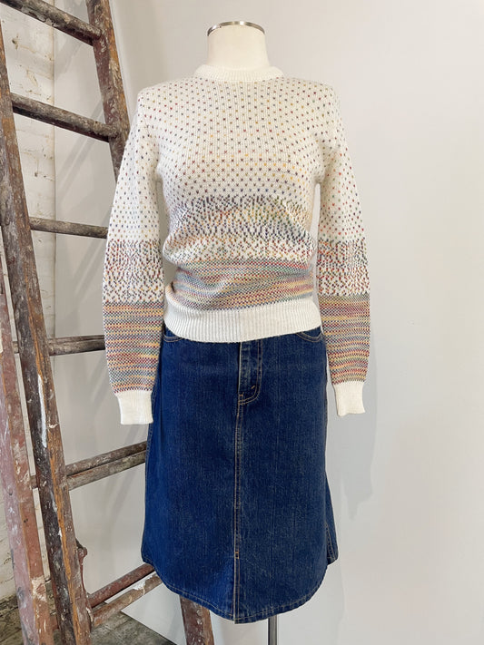 80s Particles Crewneck Sweater