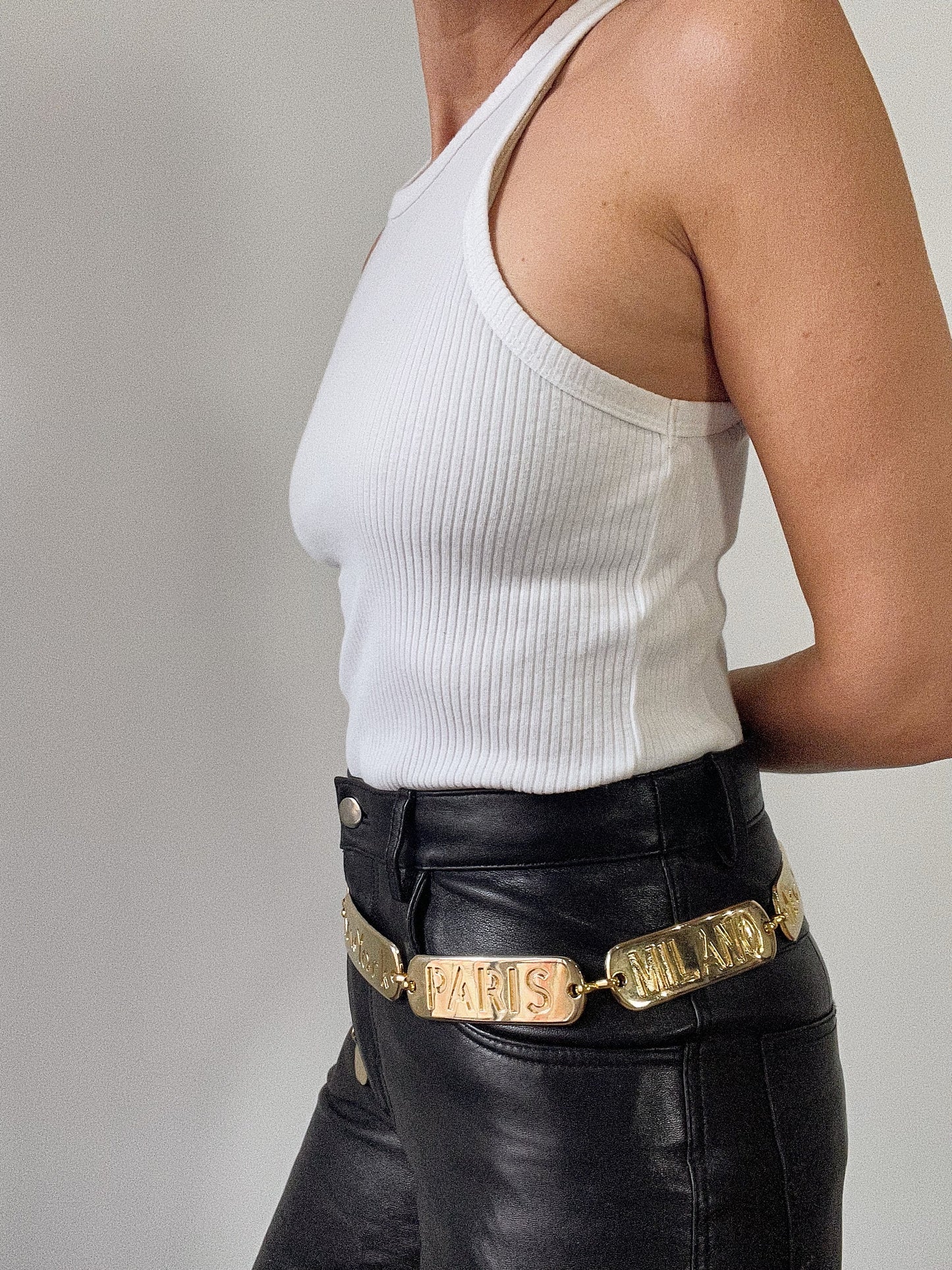 Fashion Cities Gold Chain Belt