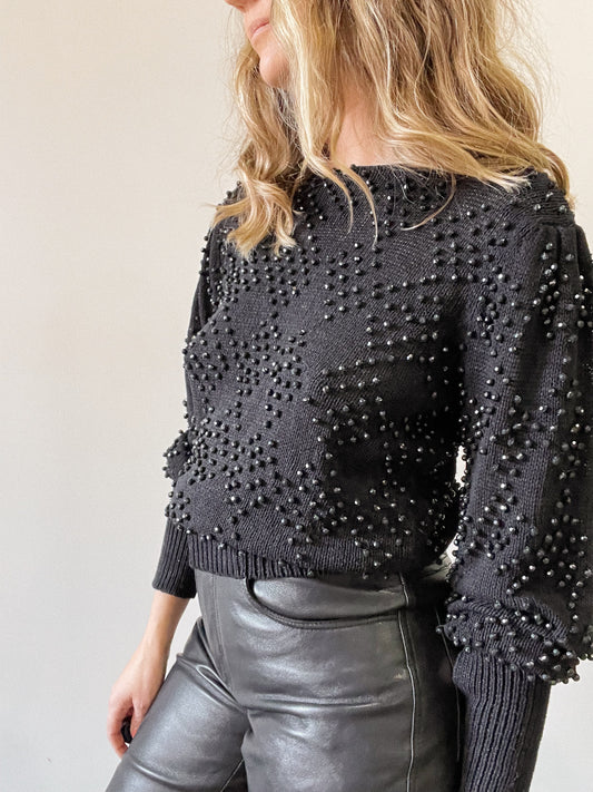 Bonnie and Bill New York Beaded Sweater Blouses