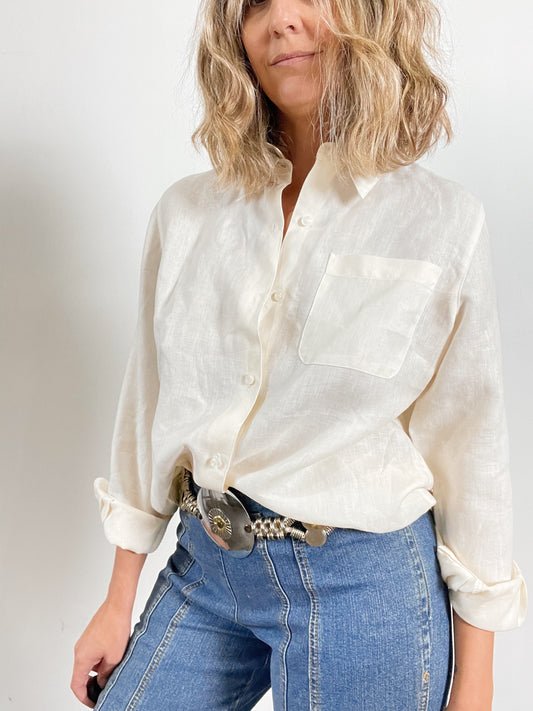 French Linen Blouse