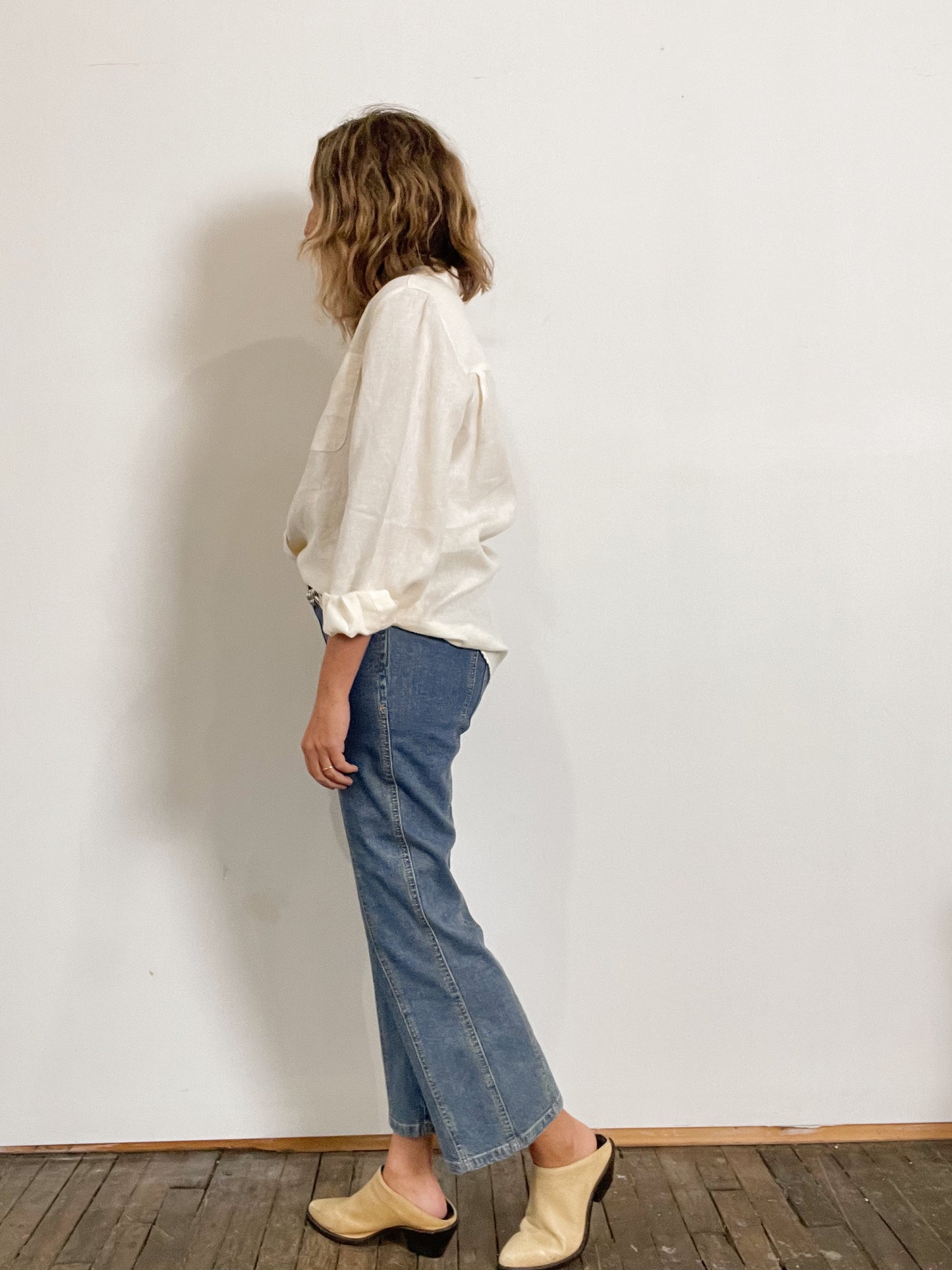 Escada Low Rise Seam Jeans