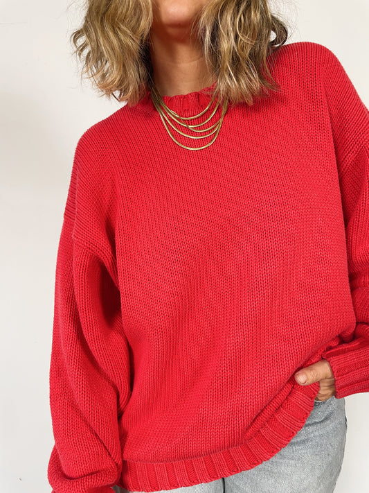 90s Heavy Knit Sweater