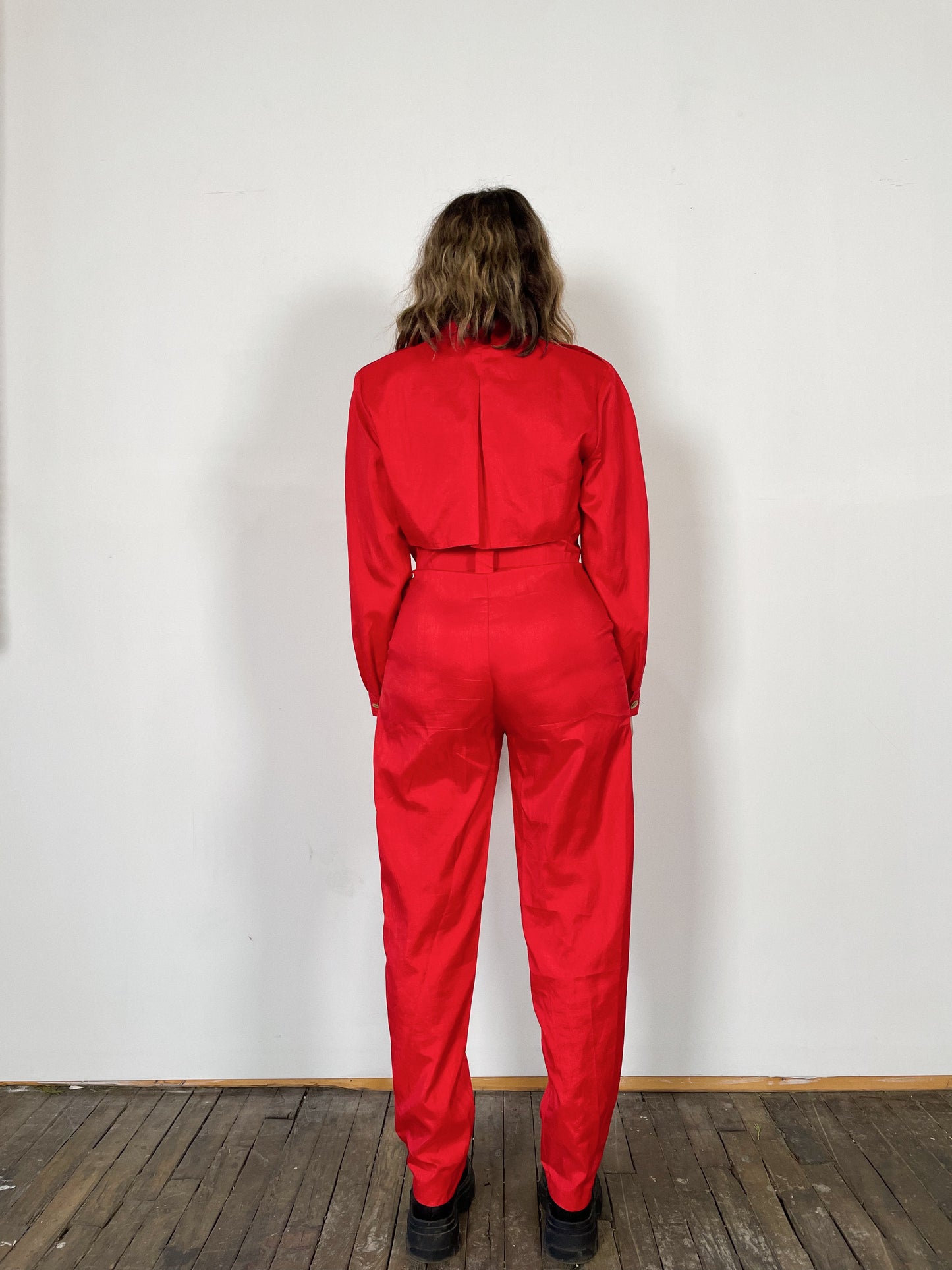 Fire Red Jumpsuit