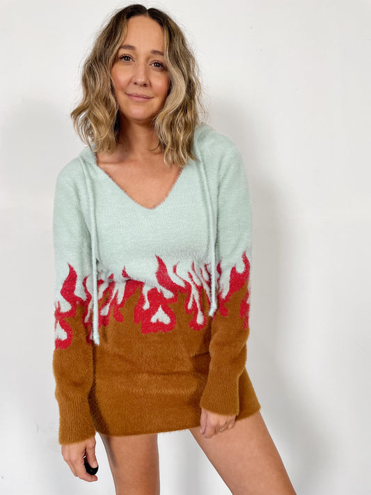 Flame "Mohair" Hoodie