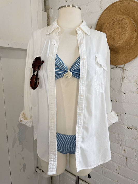 Sasson White Button Down