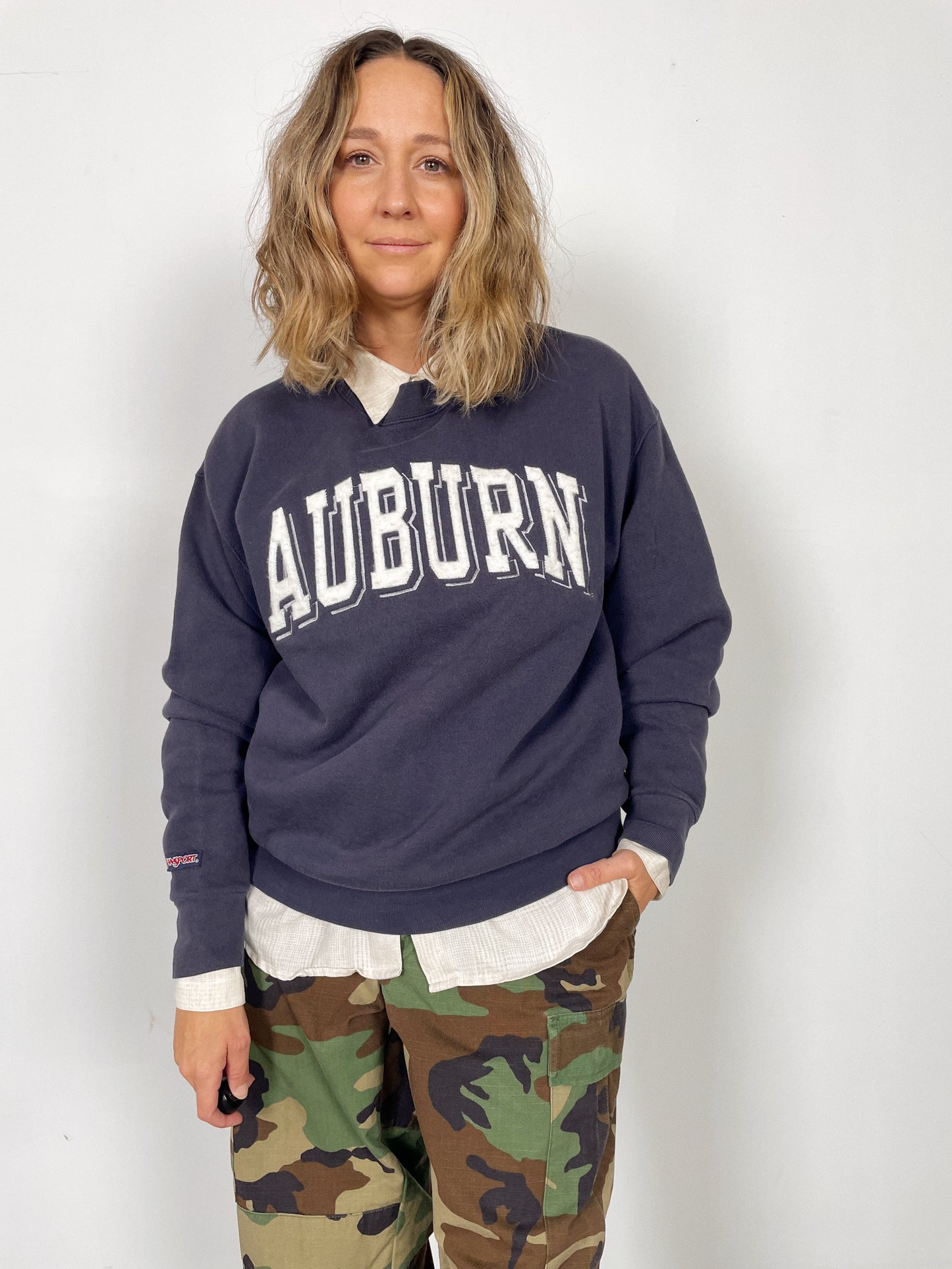 Auburn Jansport Navy Sweatshirt