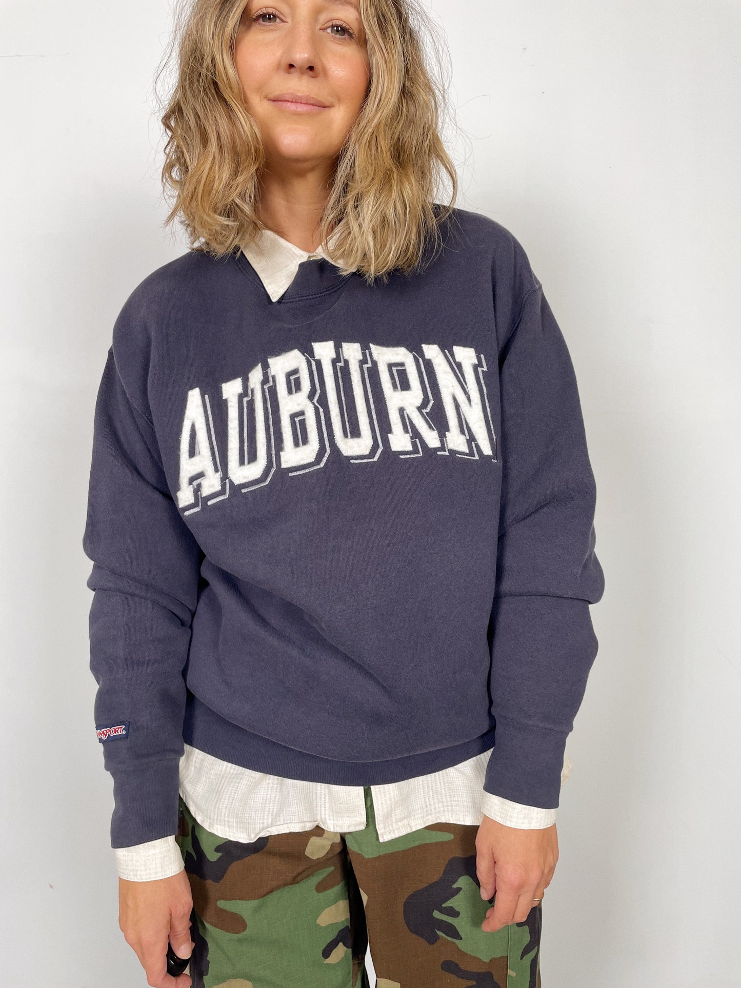 Auburn Jansport Navy Sweatshirt