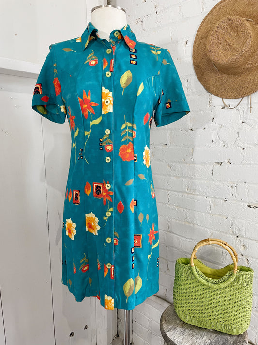 Spring Fling 90s Dress