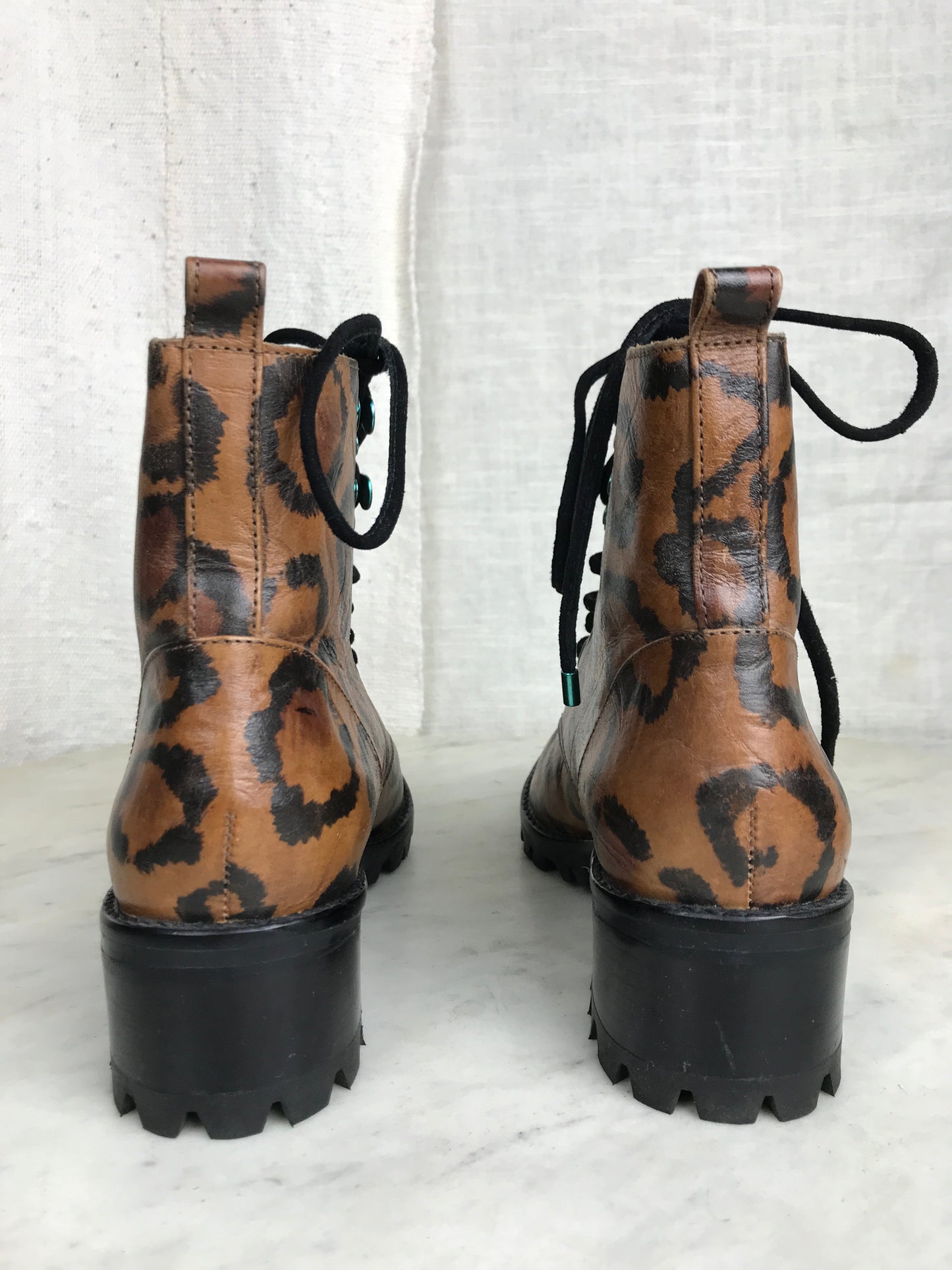 ROXY LEOPARD COMBAT BOOT / 37