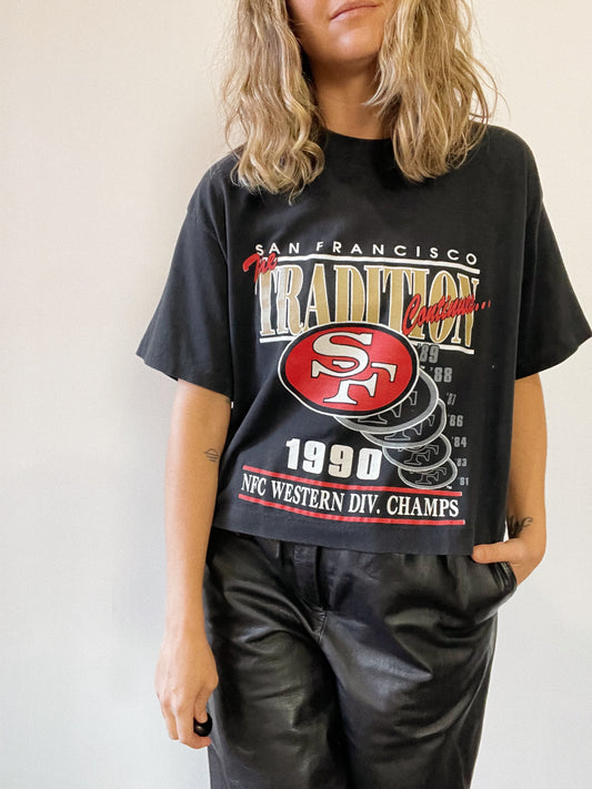 1990 San Francisco 49ers Tee / Medium