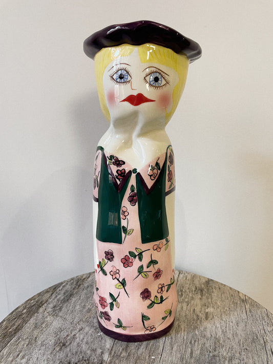 Susan Paley Lady 12" Vase by Ganz